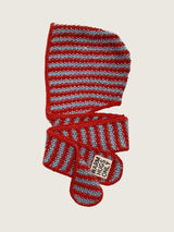 Hand-knitted Balaclava scarf