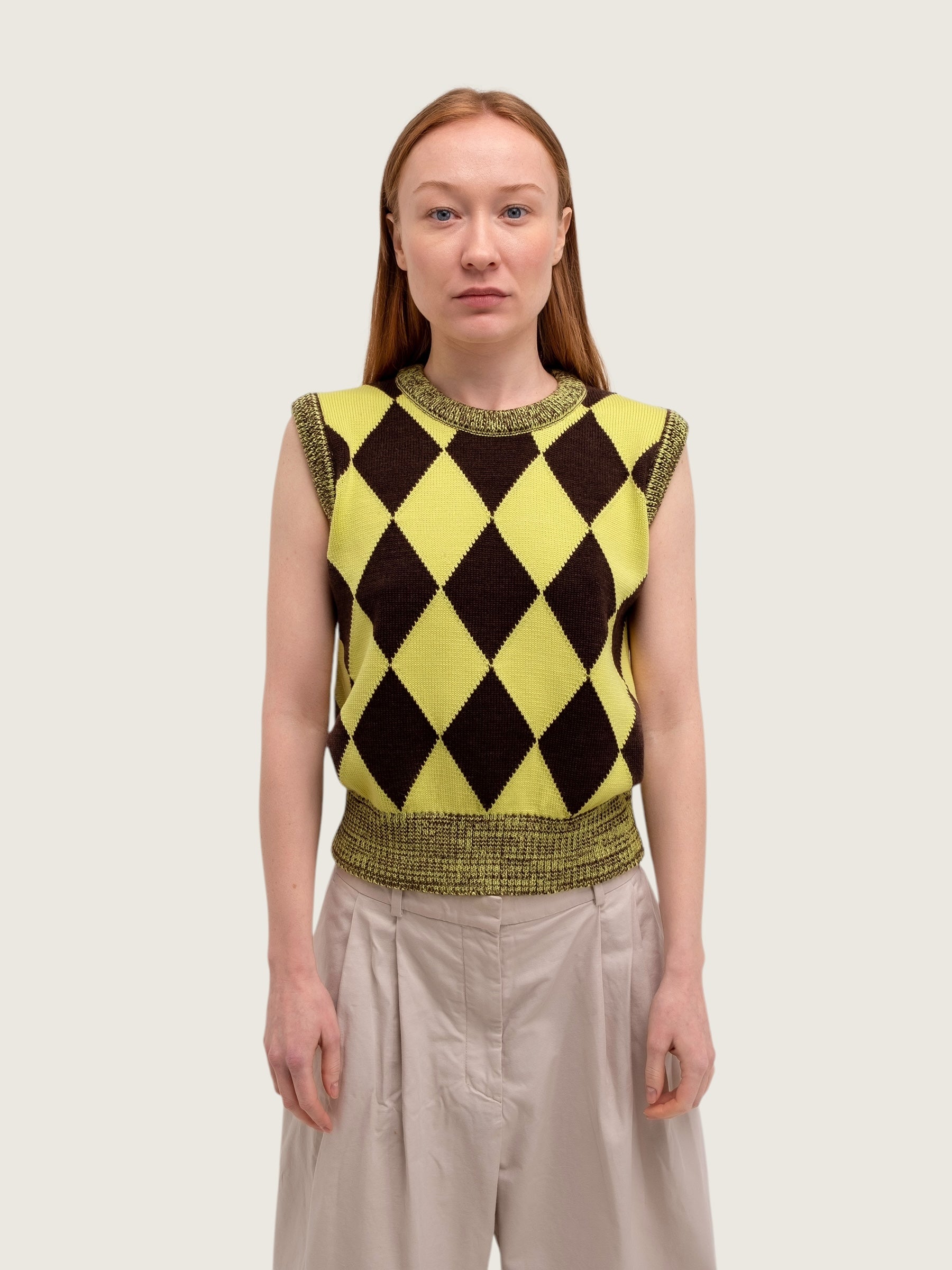 Chessboard vest