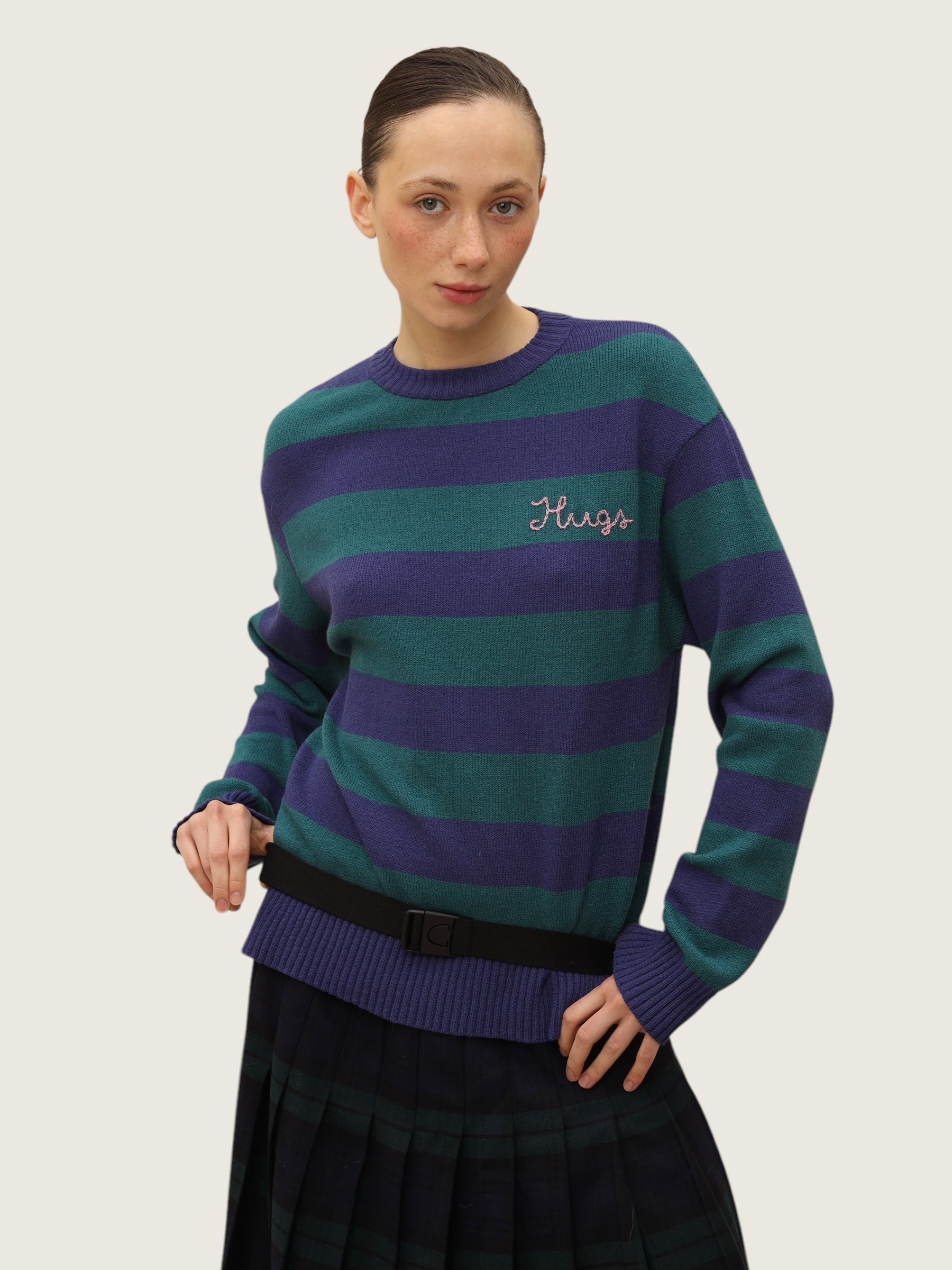 Sapphire Striped Sweater