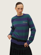 Sapphire Striped Sweater