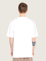 Overlap collar t-shirt