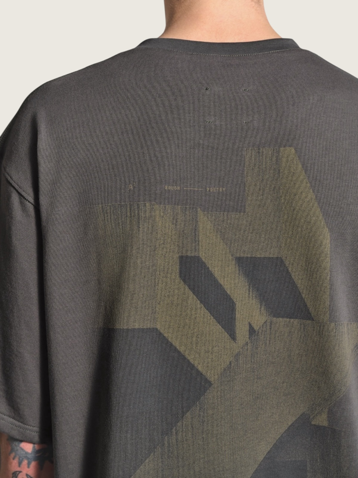 Heavy boxy t-shirt "Structure"