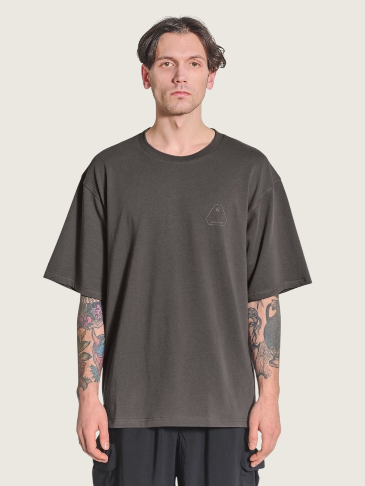 Heavy boxy t-shirt "Structure"