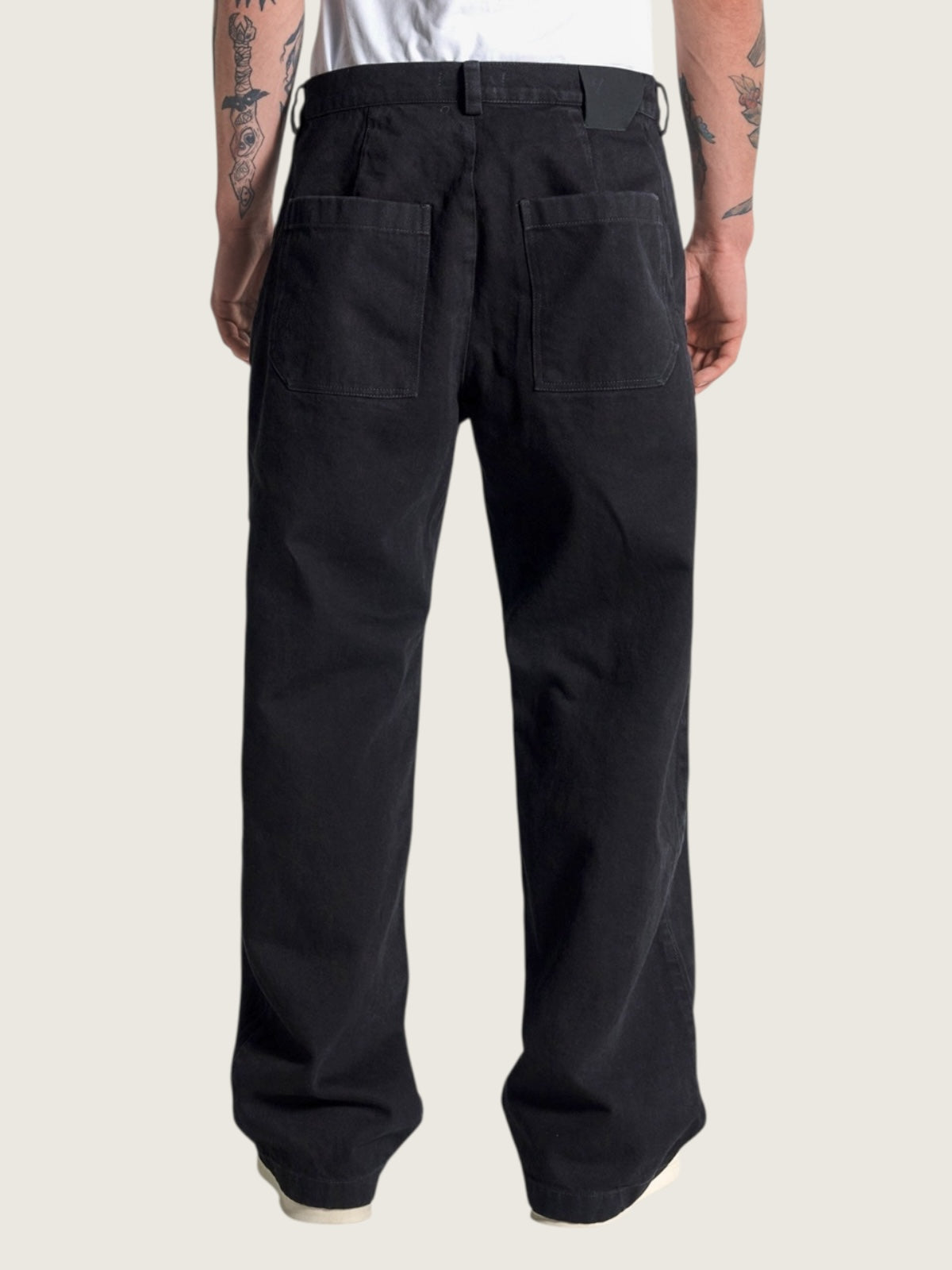 Trapezoid jeans TS25