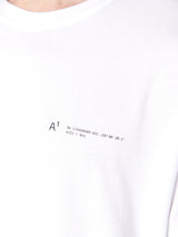 Overlap collar t-shirt