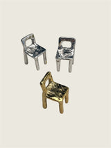 Chair pendant in silver