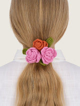 Rose hair clip