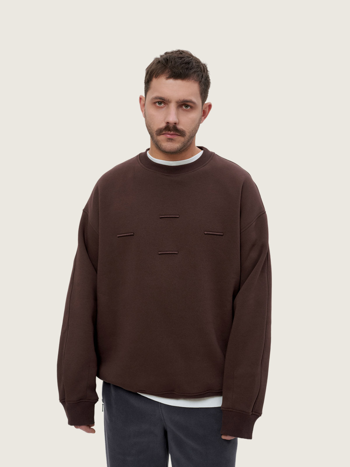 Brown warm sweatshirt