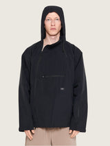Zip down anorak
