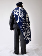 Merino scarf "Vodianyk"