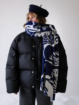 Merino scarf "Vodianyk"