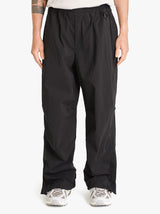 Pleat track pants black
