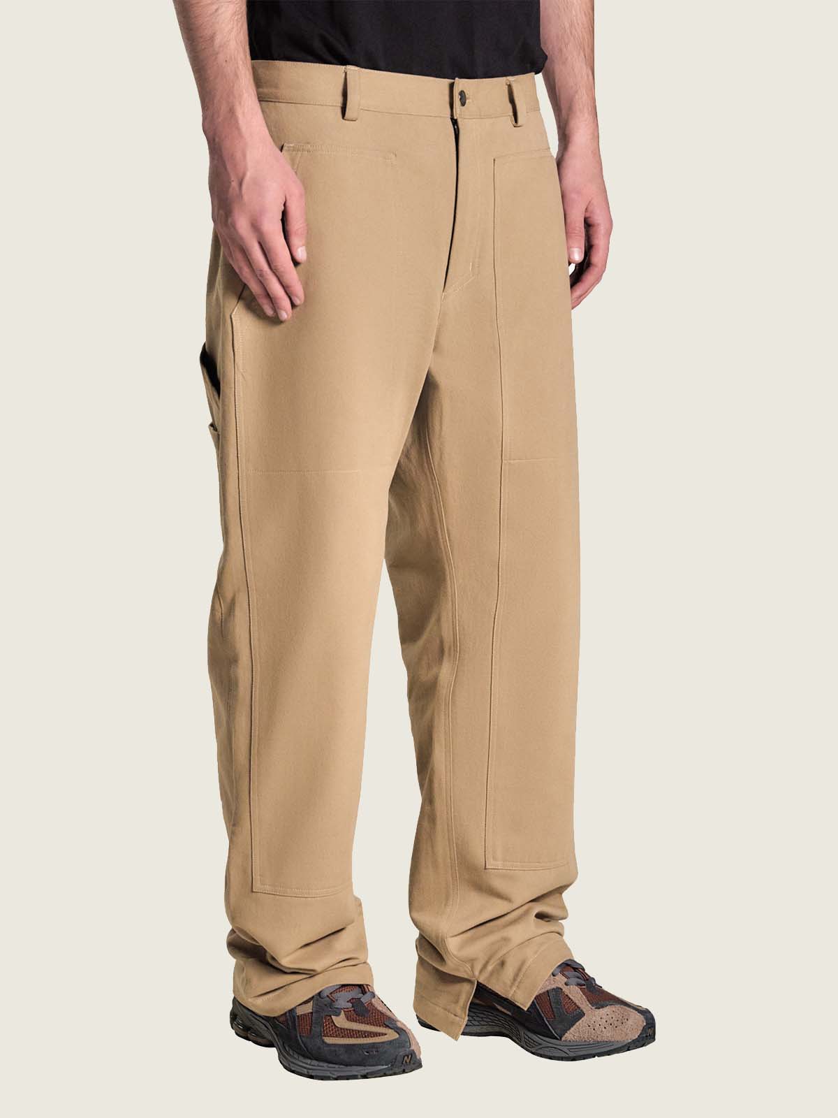 Offset work pants