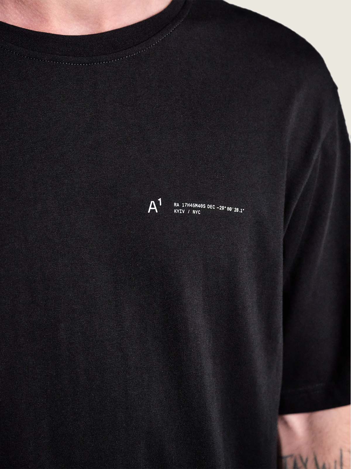 Overlaped logo t-shirt