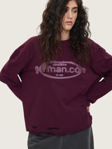 Marsala double sleeve longsleeve