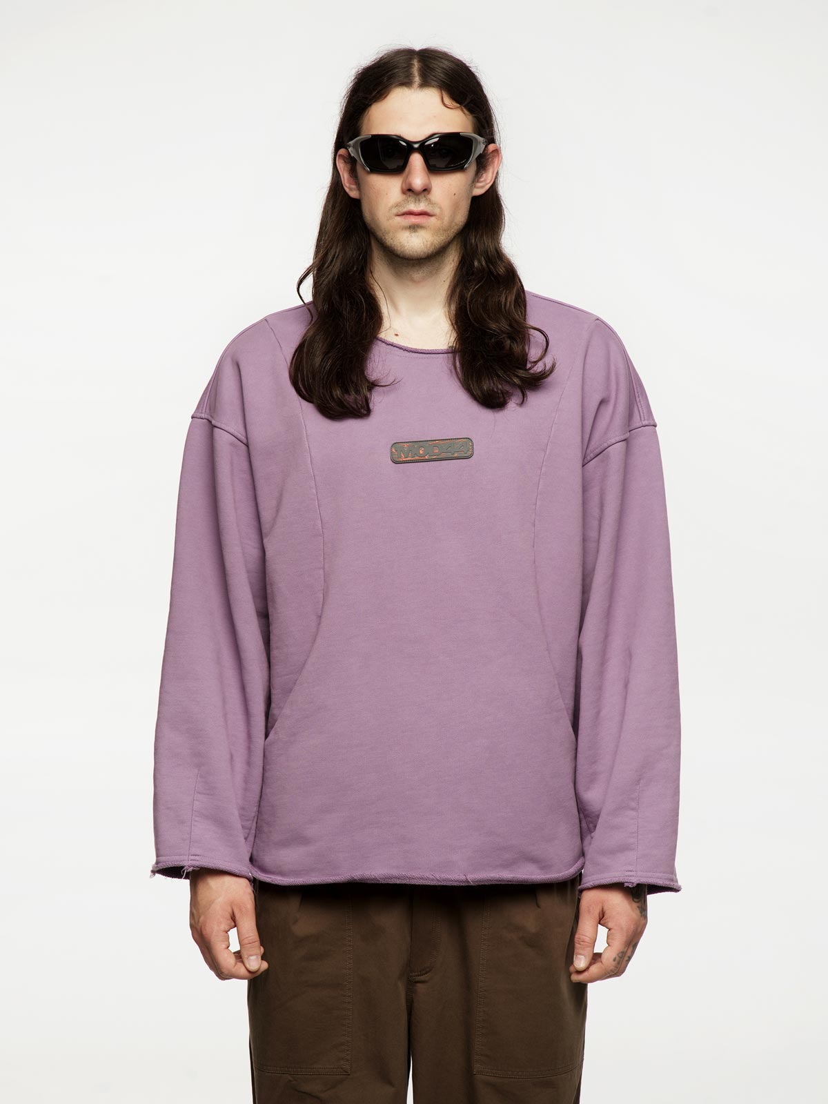 Labor Crew Purple Sweatshirt