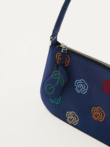 Basic+rose embroidered multicolor roses bag