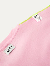 Basic+rose logo beaded t-shirt - Pink