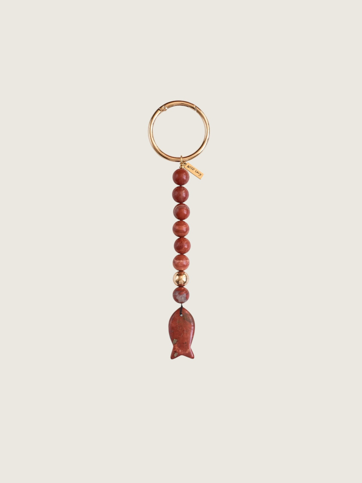 Bag charm fish