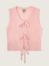 Pink Bow vest