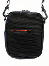 Tendo Black Velcro Crossbody Bag