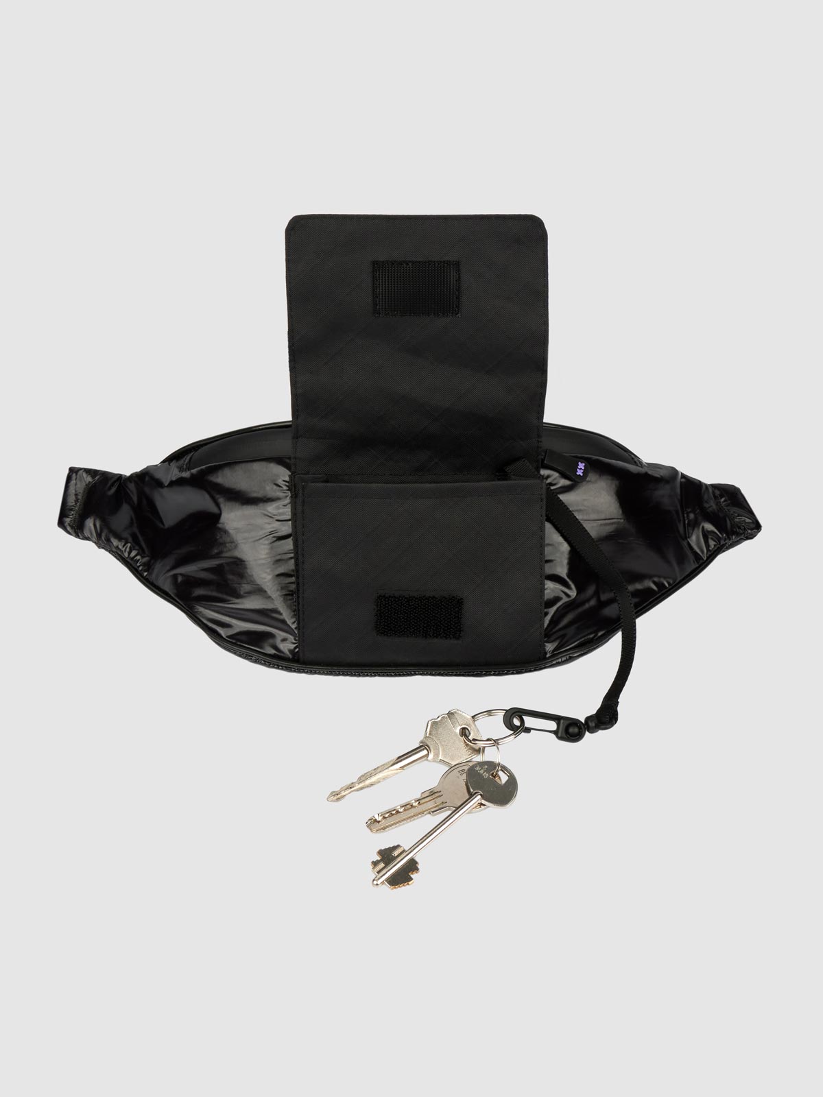 Shell Black Fanny Pack