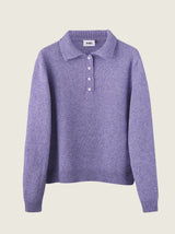 Lilac Polo Sweater