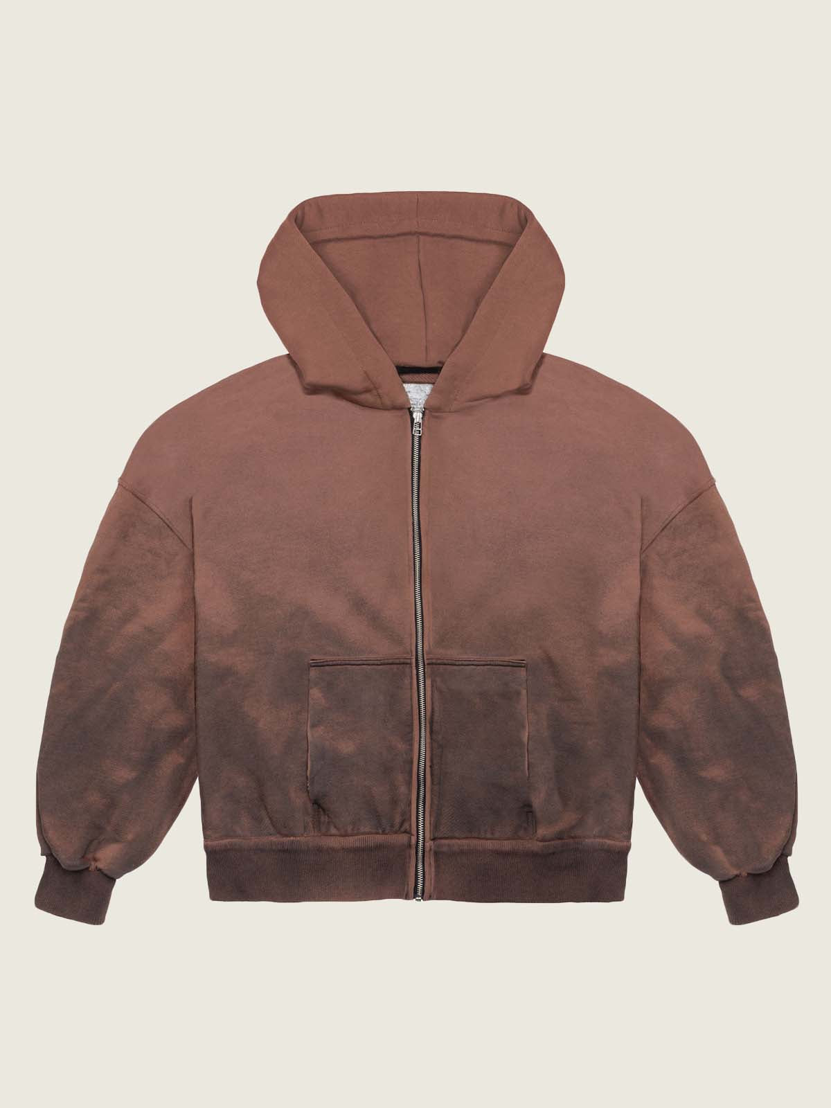 Copper Brown Paint Hoodie