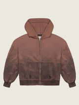 Copper Brown Paint Hoodie