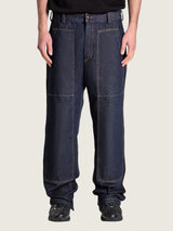 OFFSET JEANS BLUE