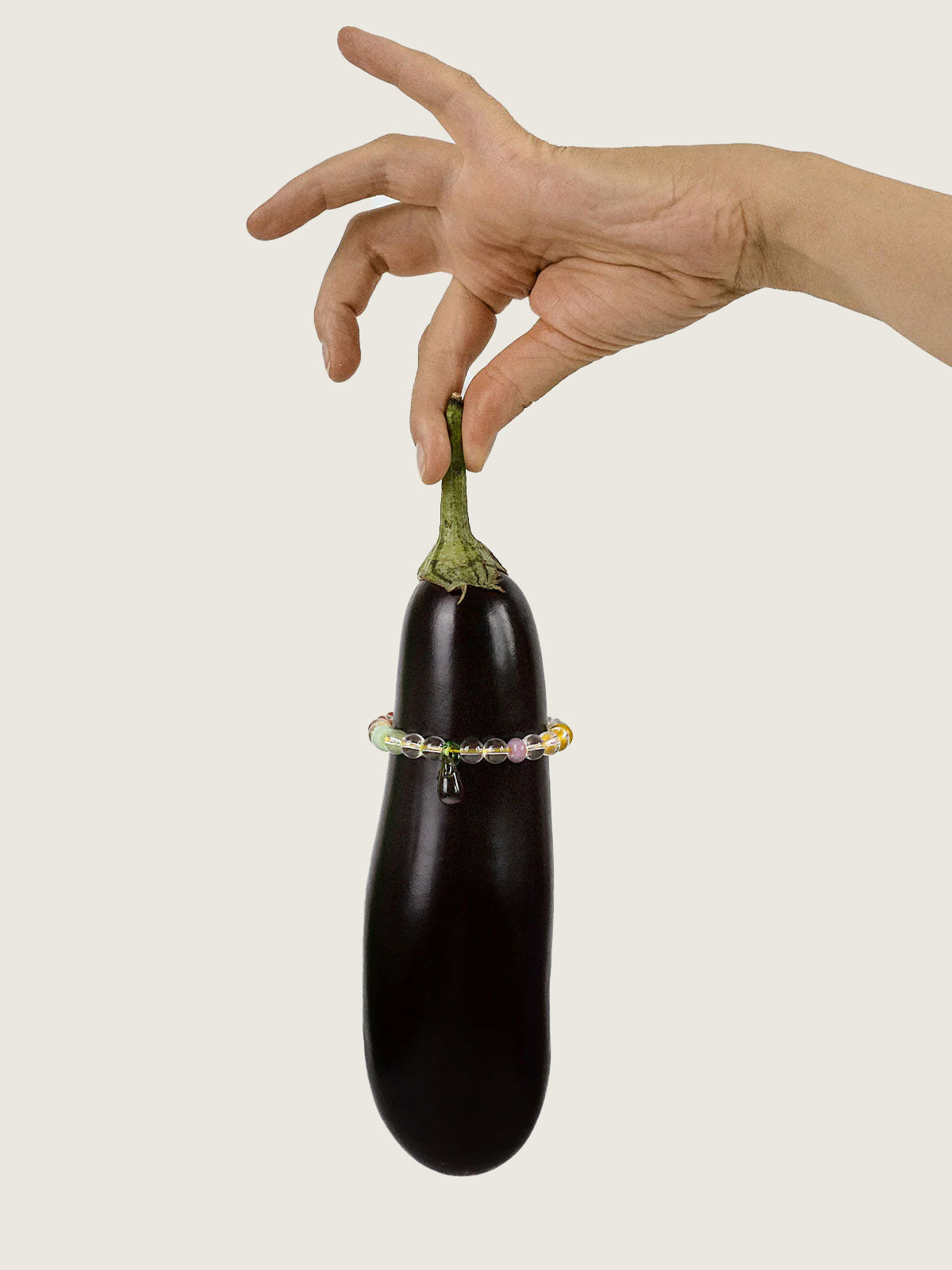 Eggplant bracelets