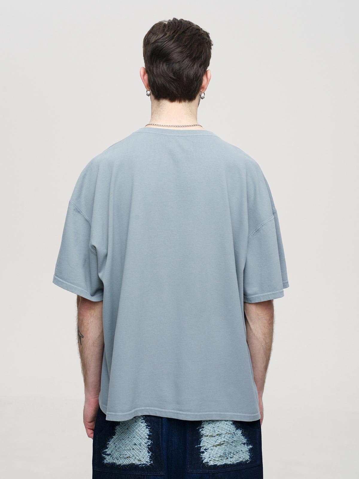 Reversible Transfer Mode Oversize T-Shirt