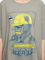 M0D44 x Johnny Terror Labor V1 Oversize T-Shirt