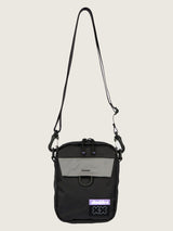 Tendo Black Reflective Crossbody Bag