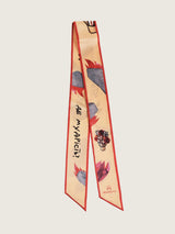 Thin silk scarf "Churai"